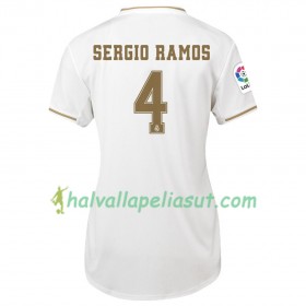 Jalkapallo Pelipaidat Real Madrid Sergio Ramos 4 Naisten Kotipaita 2019-2020 Lyhythihainen
